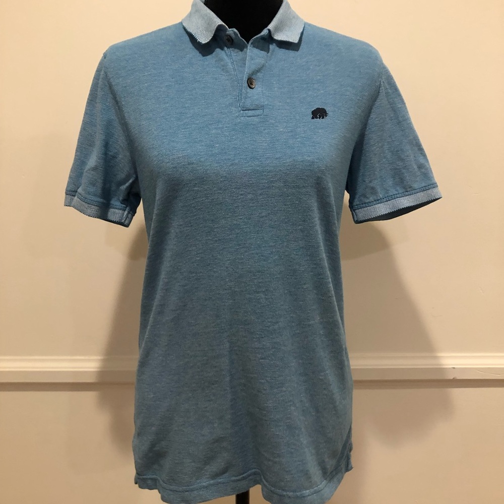 Banana Republic Blue Button Up Tee